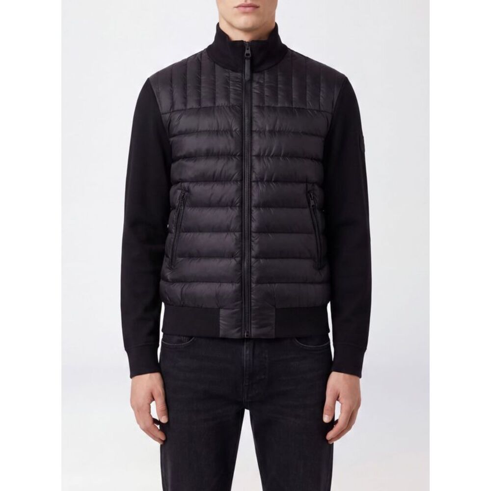 Mackage Men Quilted Short Puffer Jacket Mackage With High Neck And Zip Closure